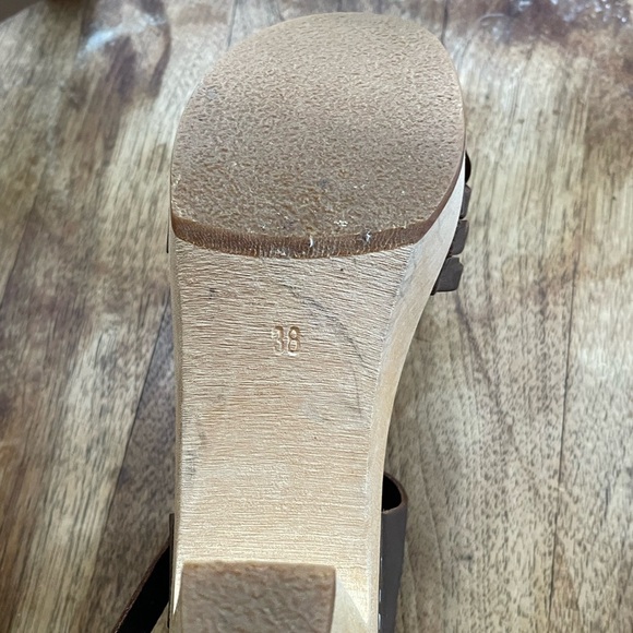 Swedish Hasbeens Braided Open-Toe Clogs - Picture 4 of 9